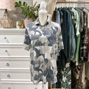 Puma | Blue, Gray & White Golf Polo size M